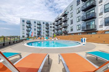 Hello apartments resort-style swimming pool